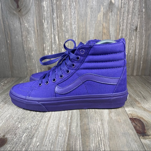 vans off the wall shoes purple